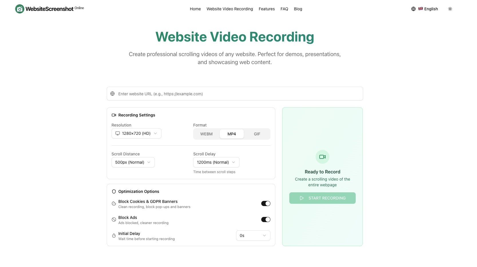 Website Screenshot Online screenshot 1