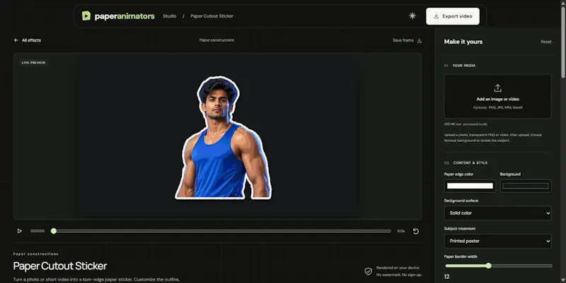 Paper Animators screenshot 2
