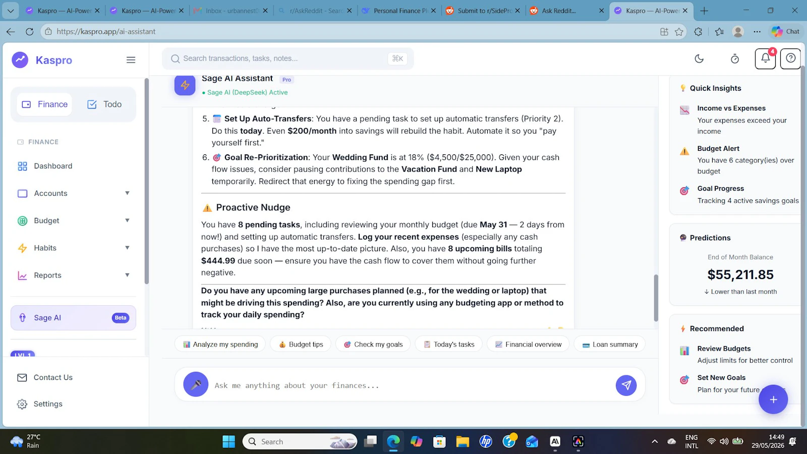 Kaspro screenshot 2