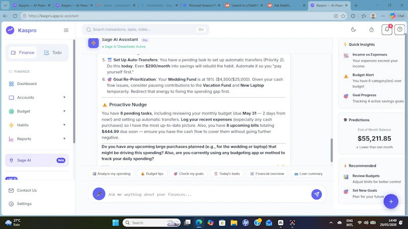 Kaspro screenshot 2