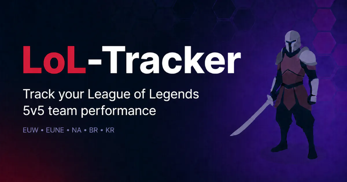 LoL Tracker gallery image