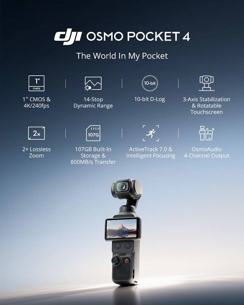 DJI Osmo Pocket 4 screenshot 9