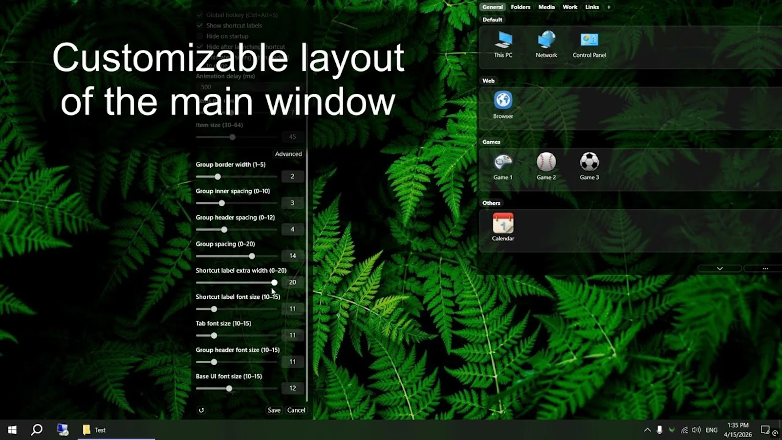 Shortcutty screenshot 1 (video preview)