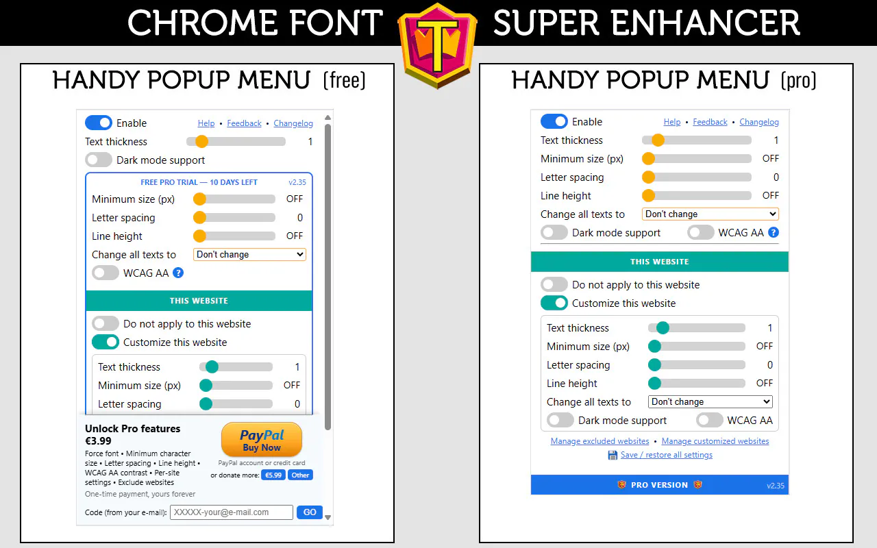 Chrome Fonr Super Enhancer gallery image