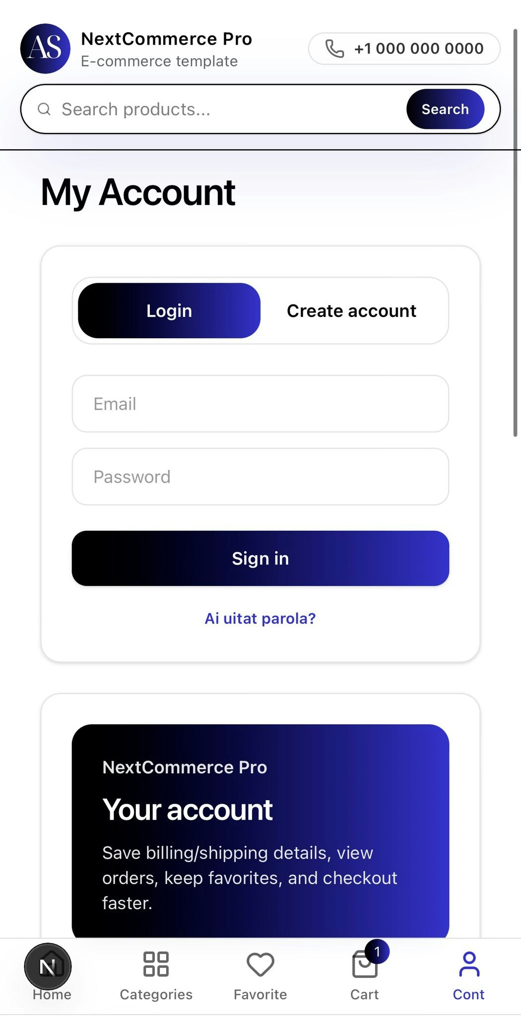 NextCommerce Pro gallery image
