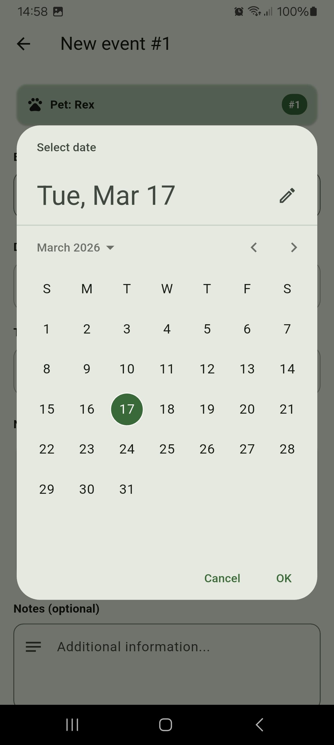 Pet Care: Health Tracker gallery image