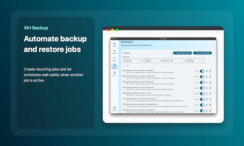 Virt Backup screenshot 2
