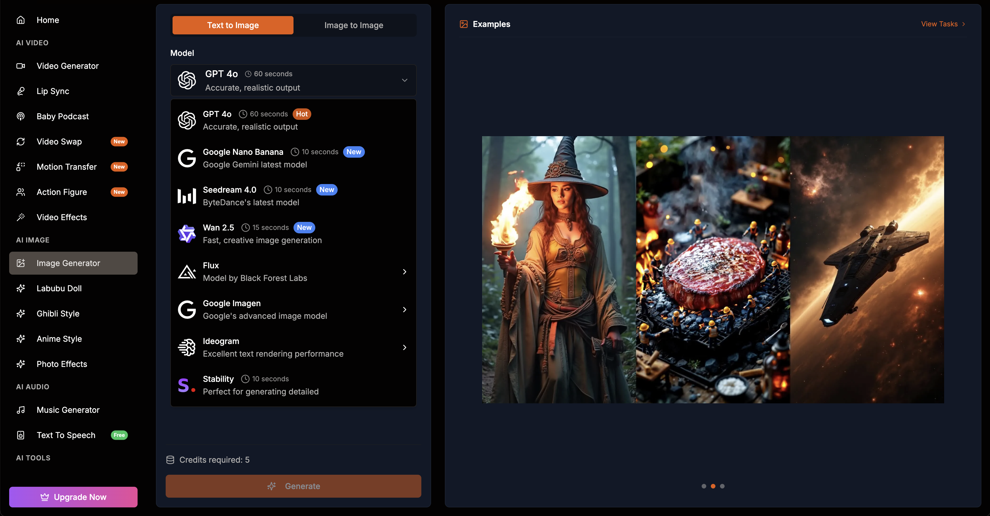 Monet AI - Screenshot 2 showing product features and functionality
