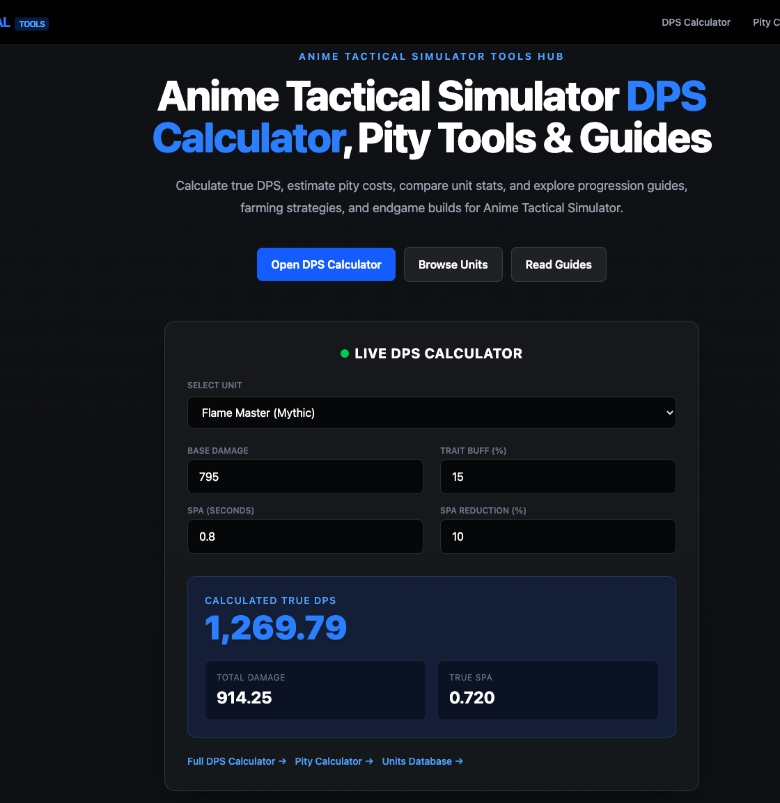 Anime Tactical Simulator Tools gallery image