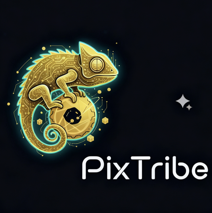 PixTribe — AI Creative Community logo
