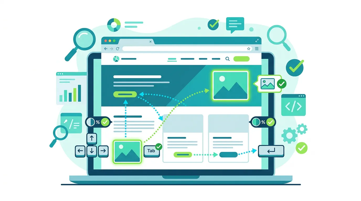 Online WCAG accessibility tool gallery image