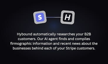 Hybound | Customer Enrichment for Stripe gallery image
