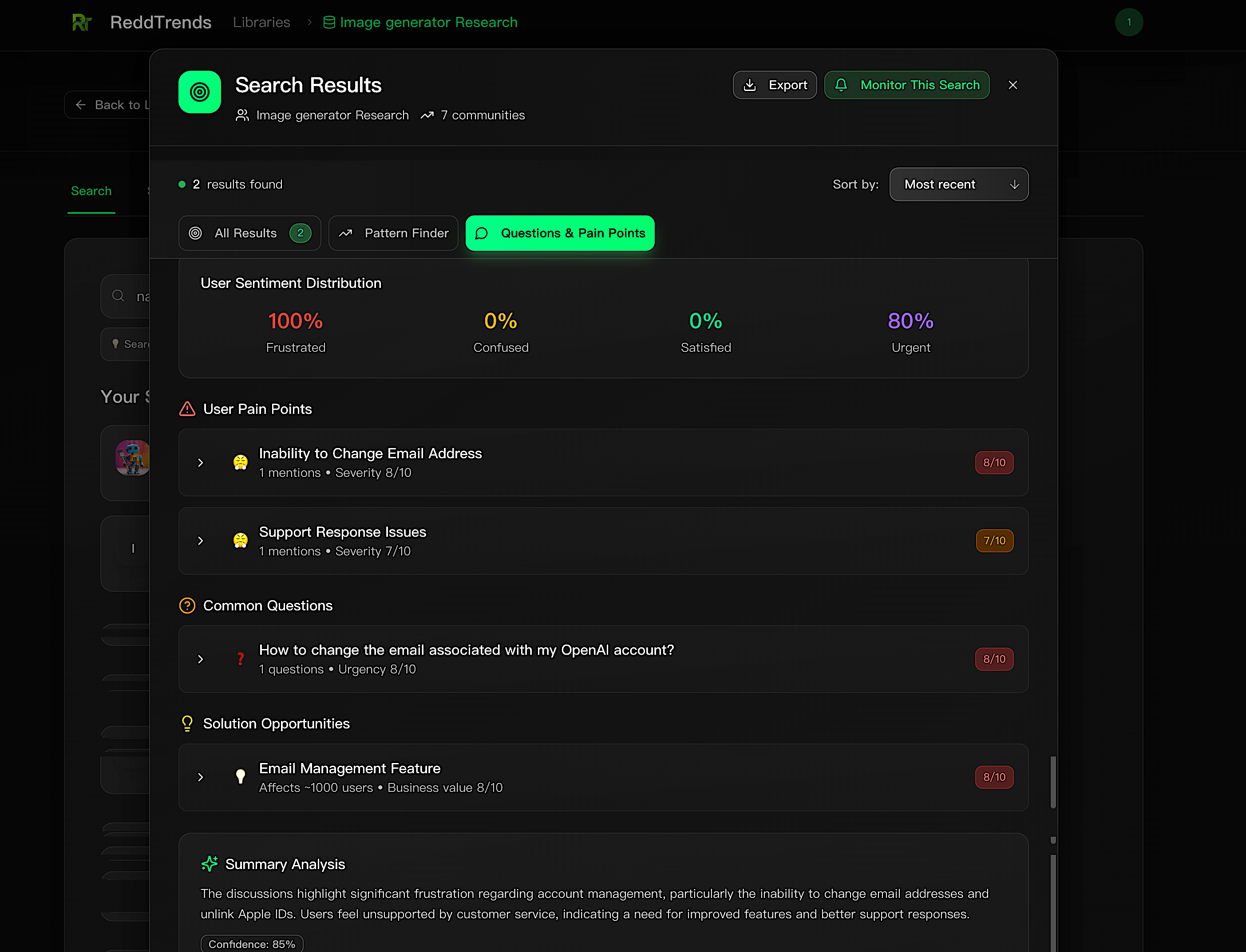Media Reddtrends - Mengubah bunyi reddit menjadi isyarat perniagaan 2