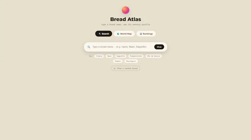 Bread Atlas — Find Your Bread screenshot 1
