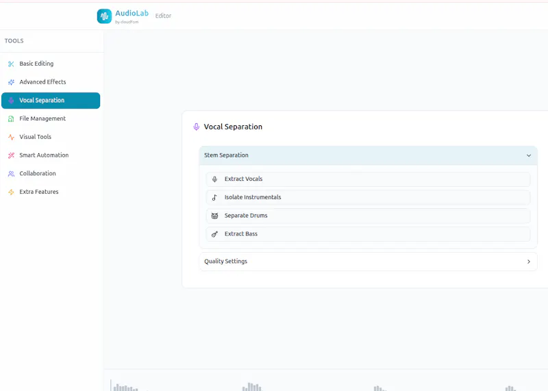 AudioLab Editor screenshot 2