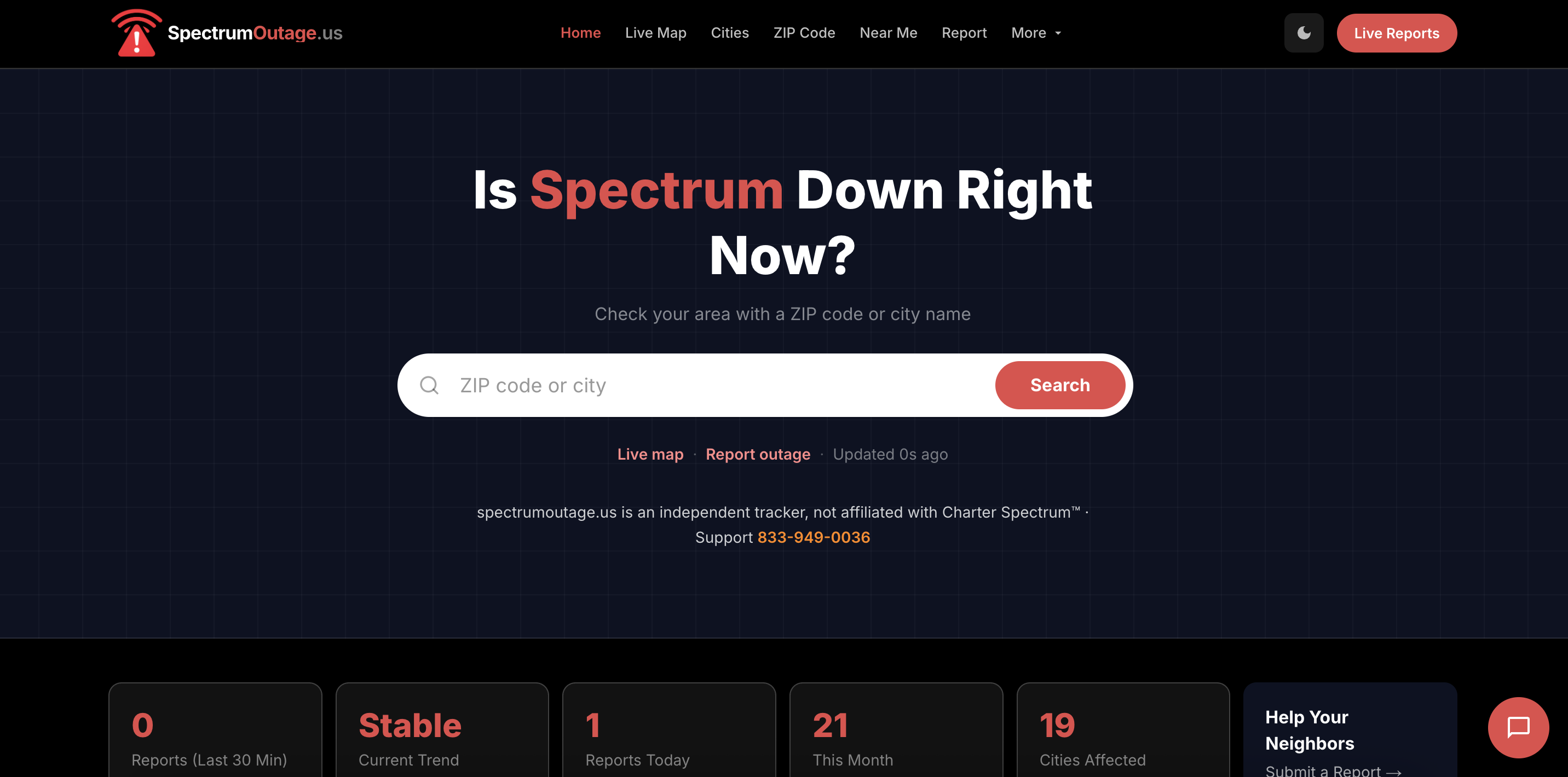 SpectrumOutage.us gallery image