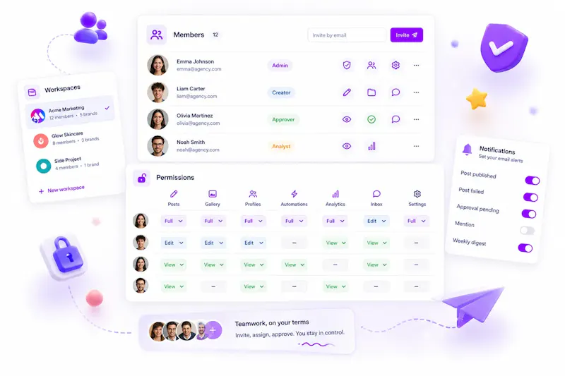 Mydrop AI - Social Media OS for Agencies screenshot 4