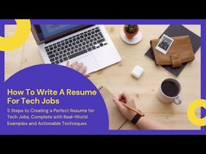 Perfect Resume for Tech Jobs Template gallery image