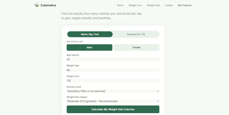 CalorieAce screenshot 5