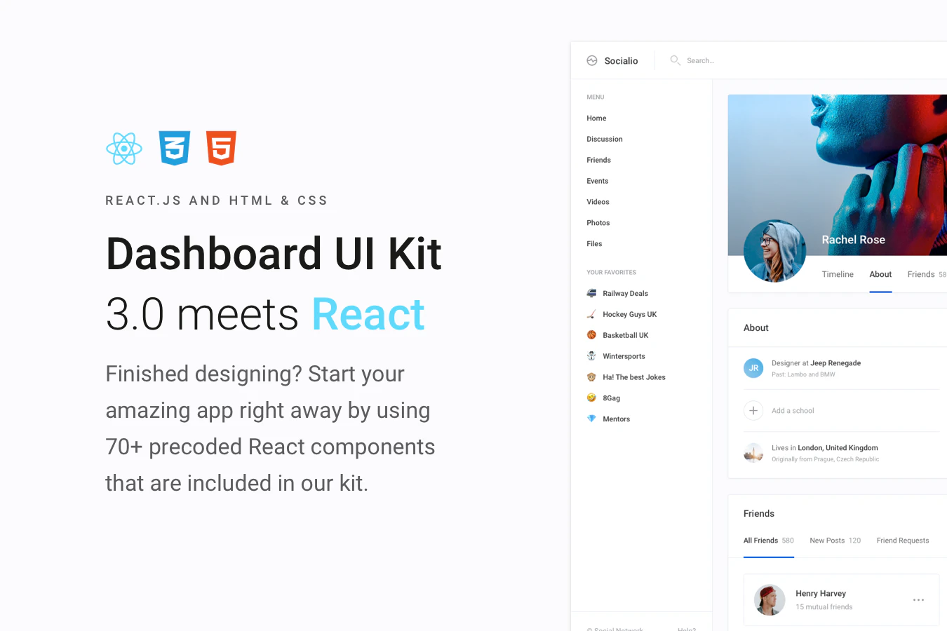 Dashboard UI Kit 3.0 Image