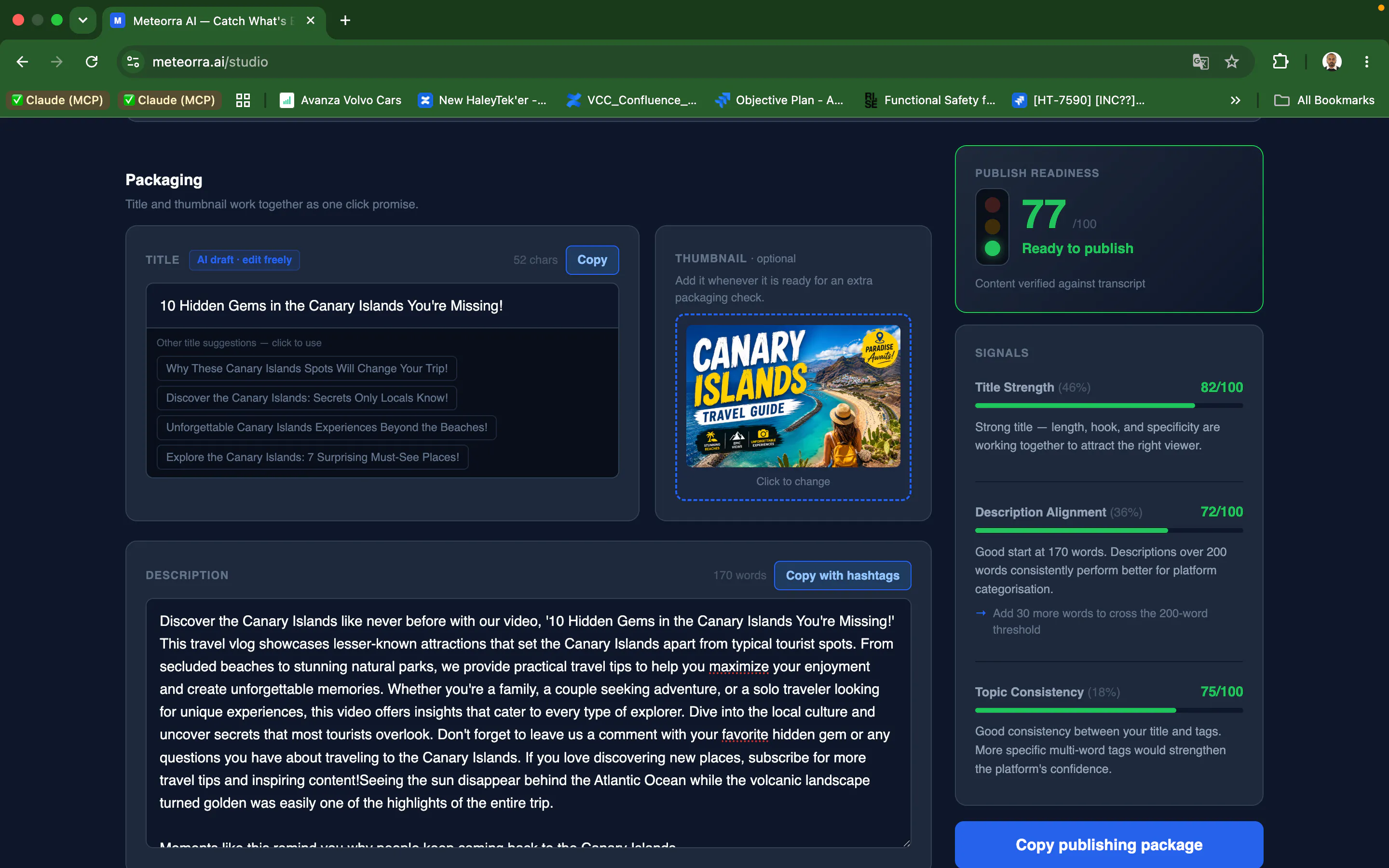 Meteorra AI — Live Scoring for Youtubers gallery image