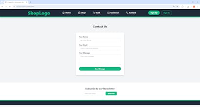 Full eCommerce Website Template gallery image