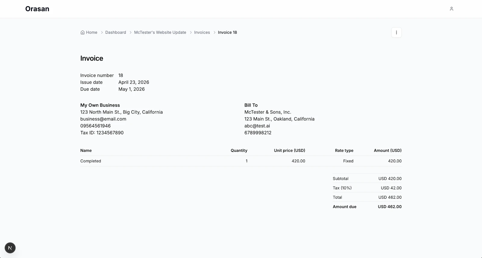 Orasan screenshot 8