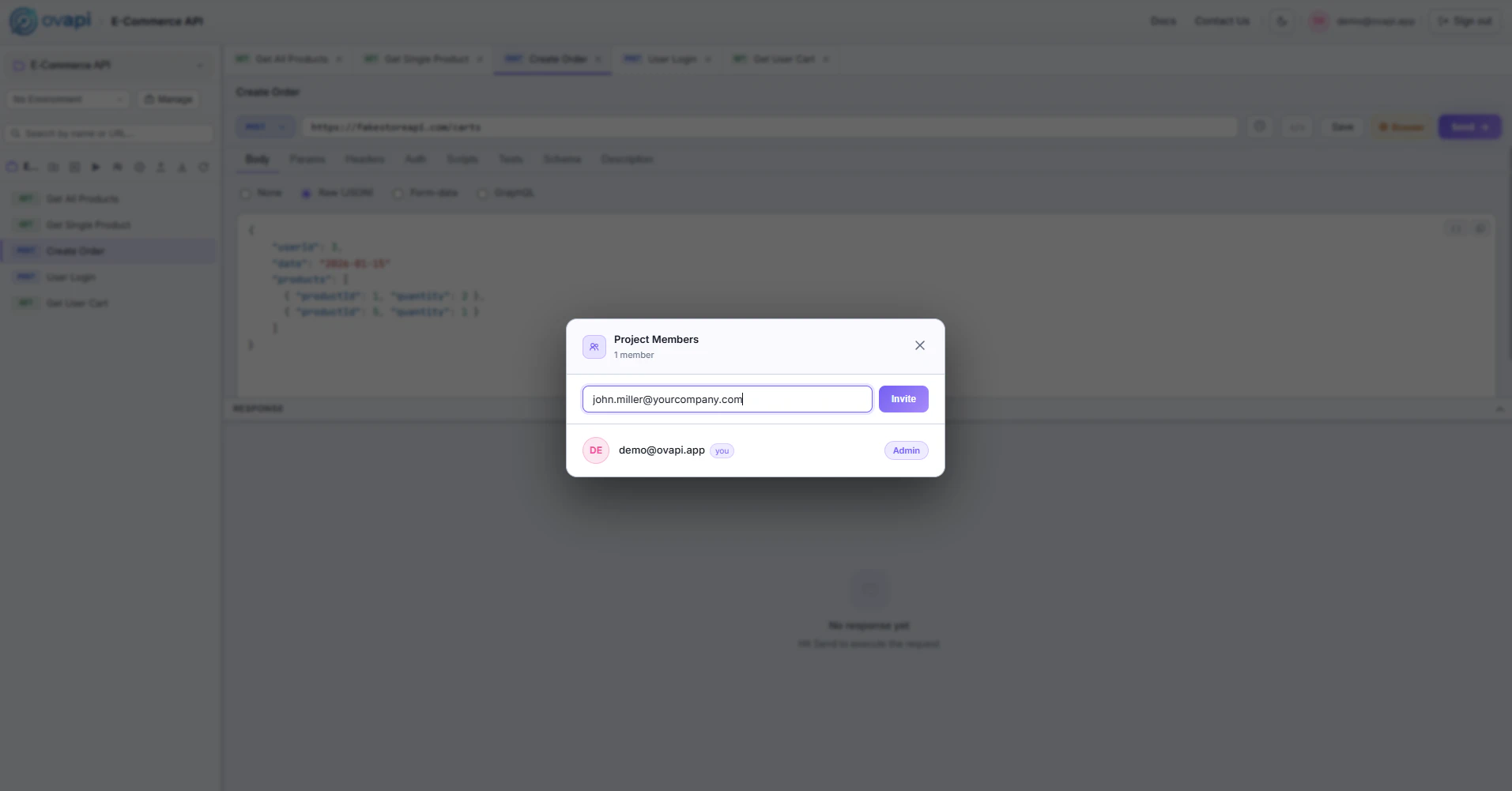 OVAPI — Free Browser Based API Client screenshot 4