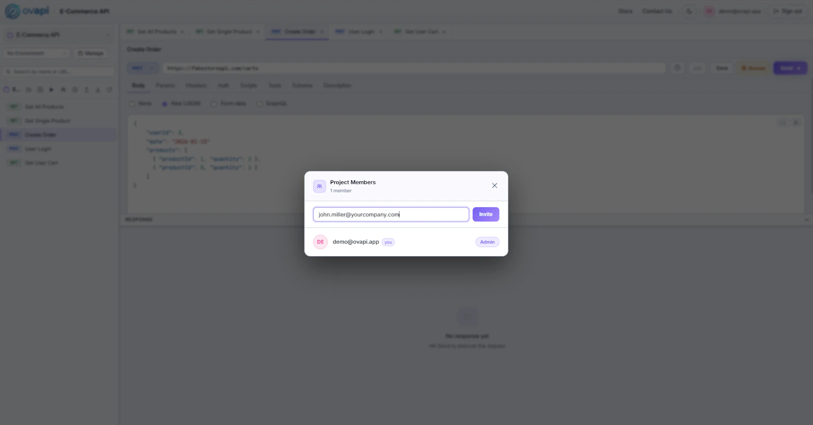 OVAPI — Free Browser Based API Client screenshot 4