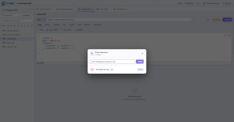 OVAPI — Free Browser Based API Client screenshot 4