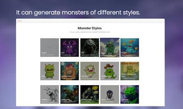 Monster Generator gallery image