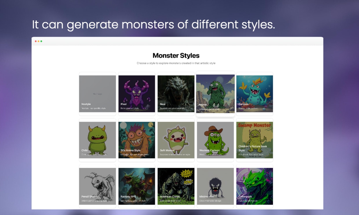 Monster Generator media 3