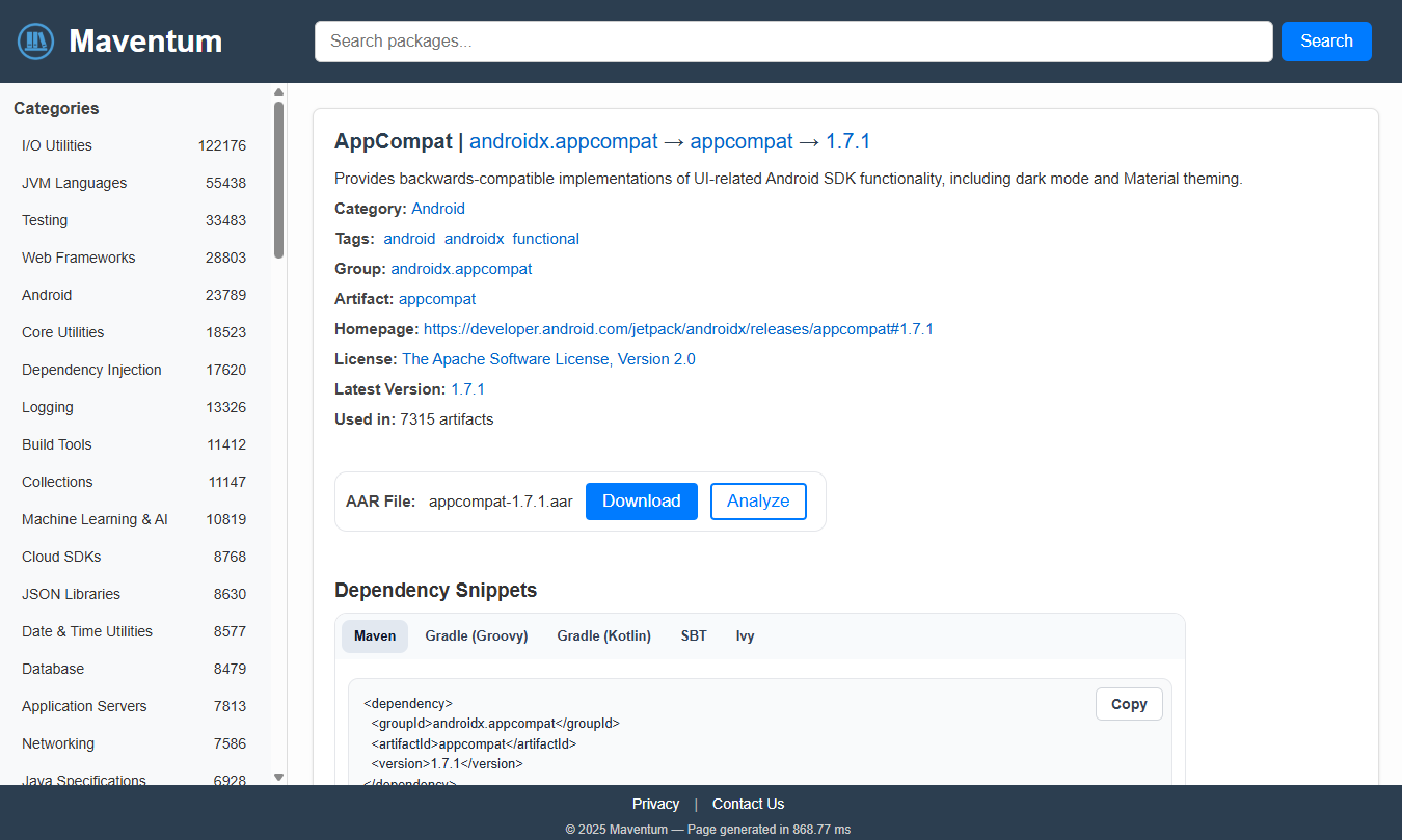 Média Packages maven - Référentiel Maven, Maven, Java 1