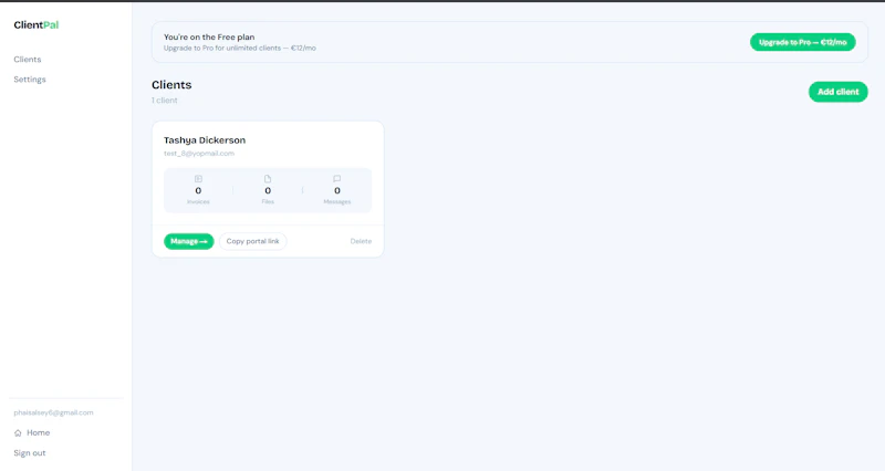 ClientPal screenshot 4