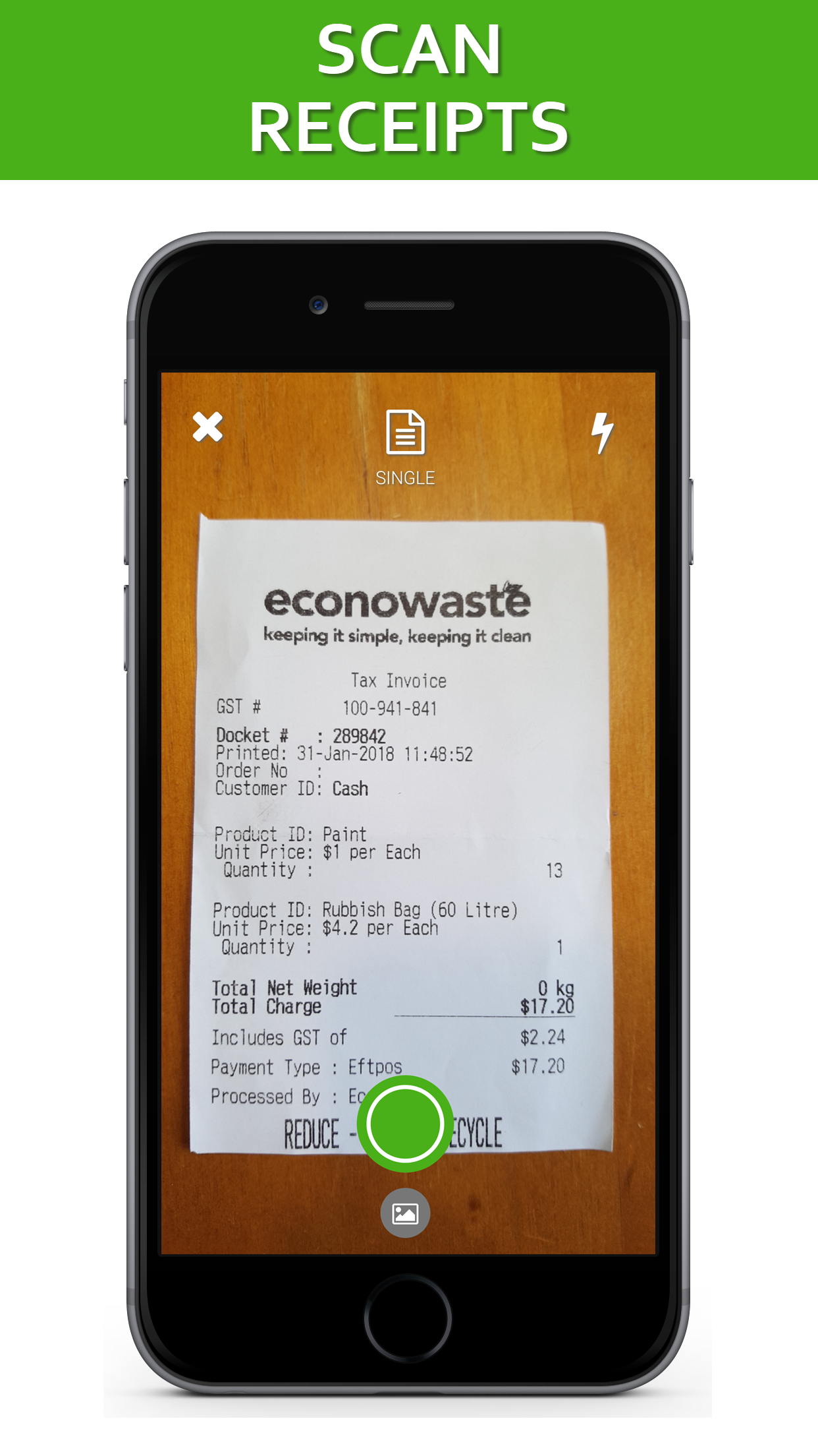 Receipt Stash gallery image