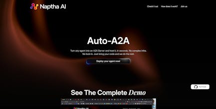 AutoA2A: Convert Agents to A2A Servers gallery image