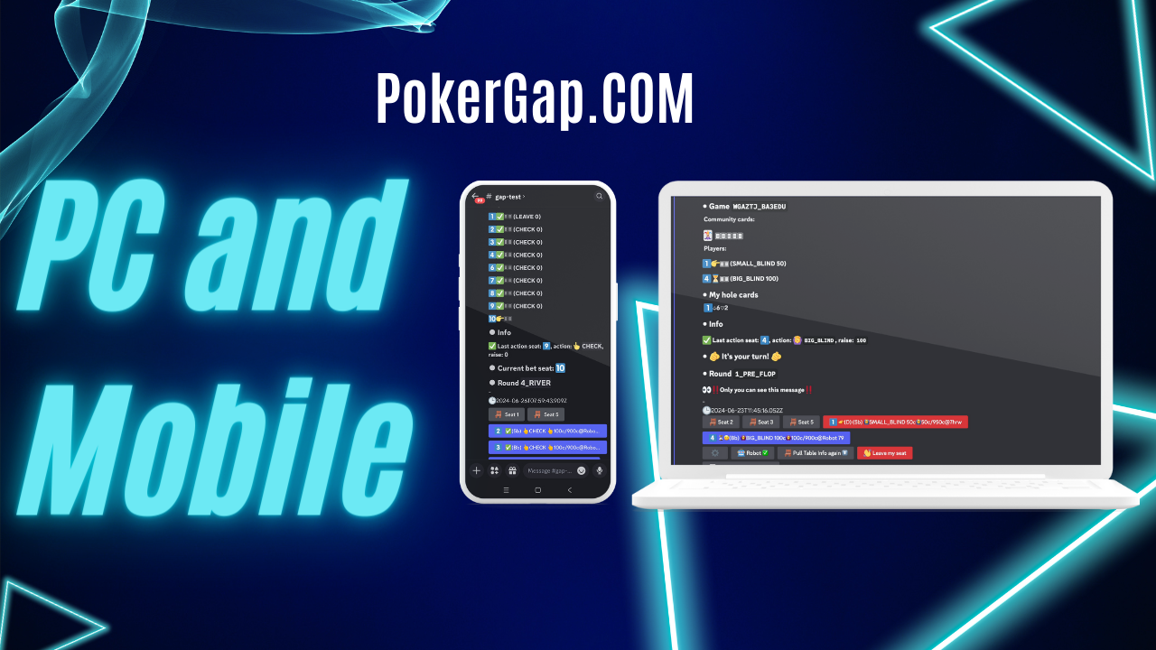 Pokergap - Ihr Texas Hold'em Club auf Discord Medien 4