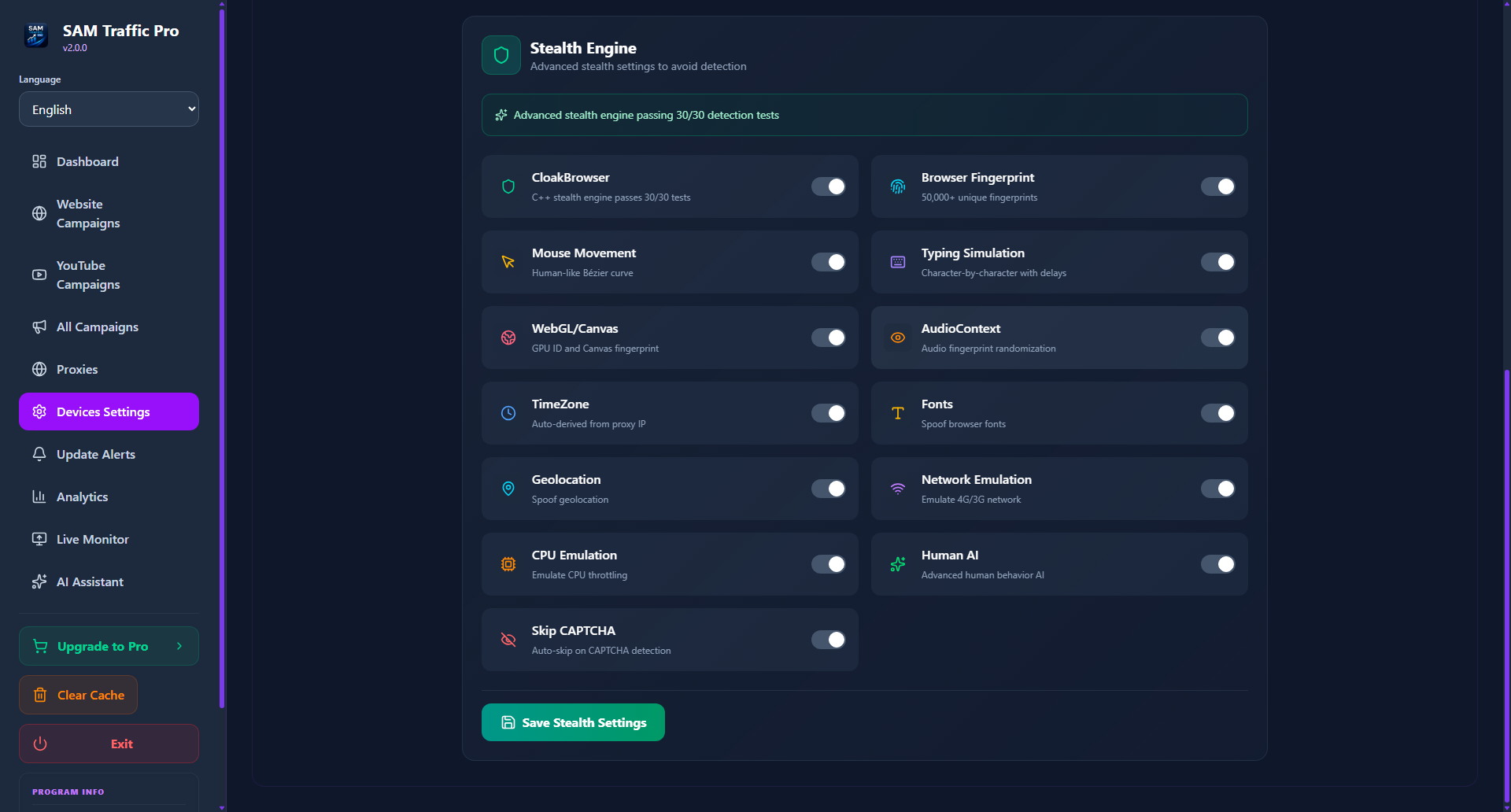 SAM Traffic Pro gallery image