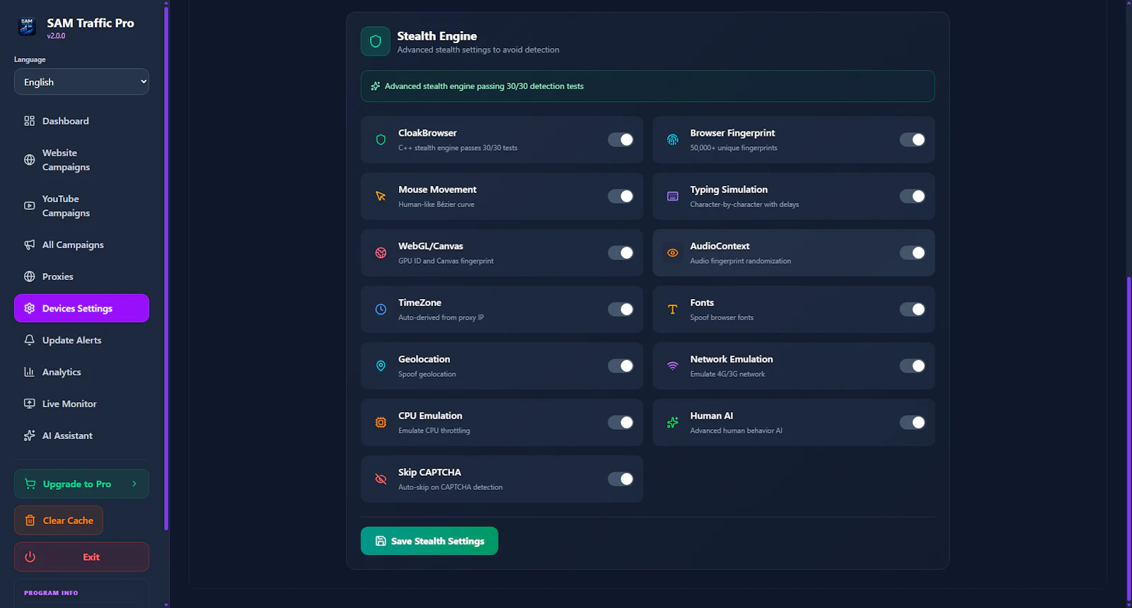 SAM Traffic Pro screenshot 11
