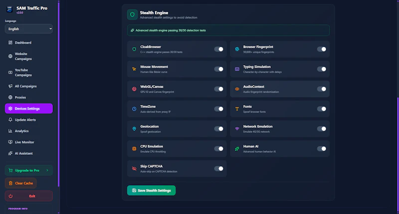 SAM Traffic Pro screenshot 11