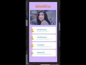 Face Recognition with liveness gallery image