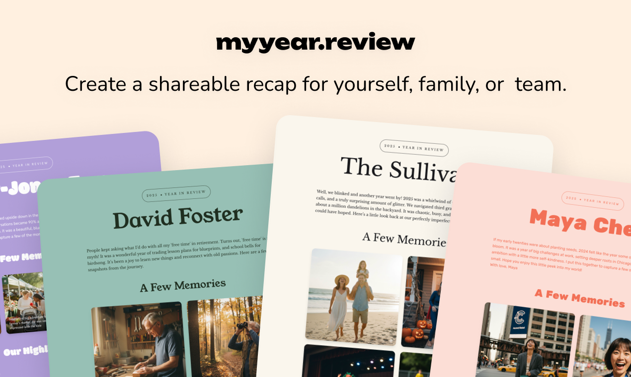 MyYear.Review gallery image