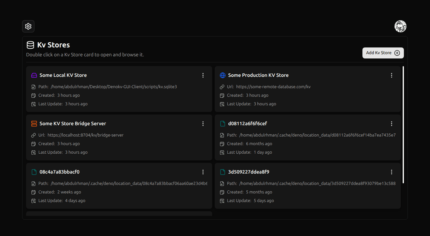 Deno KV GUI Client - Screenshot 5 showing product features and functionality