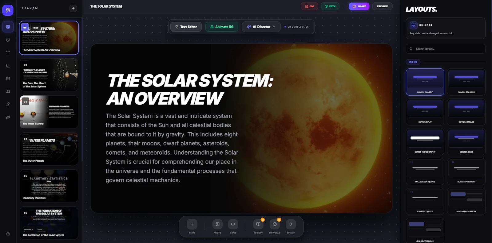 Aura Editor screenshot 2