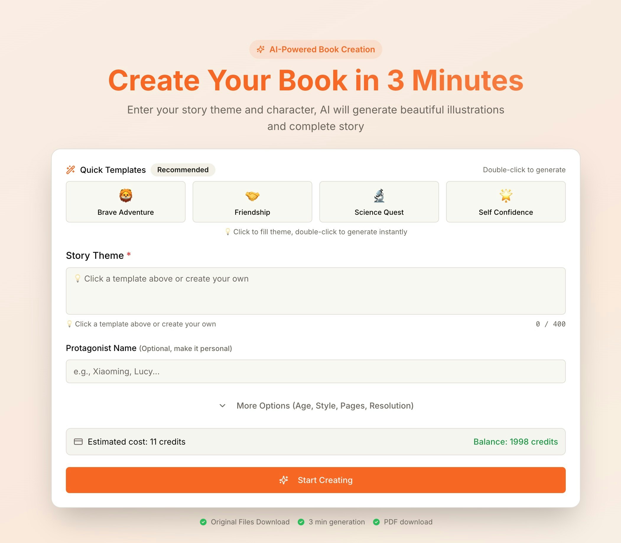 aistorybookmaker gallery image