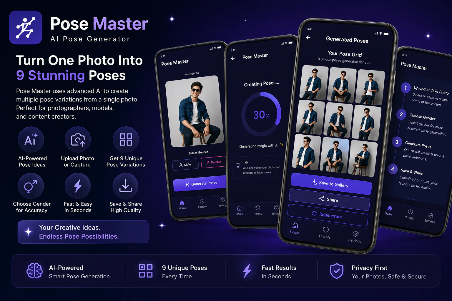 Pose Master: AI Pose Ideas gallery image