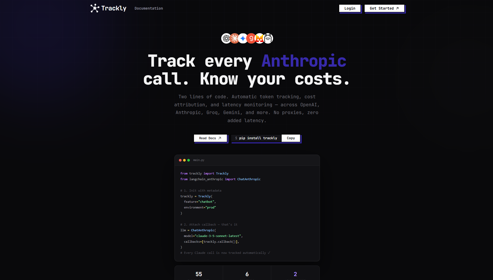 Trackly gallery image