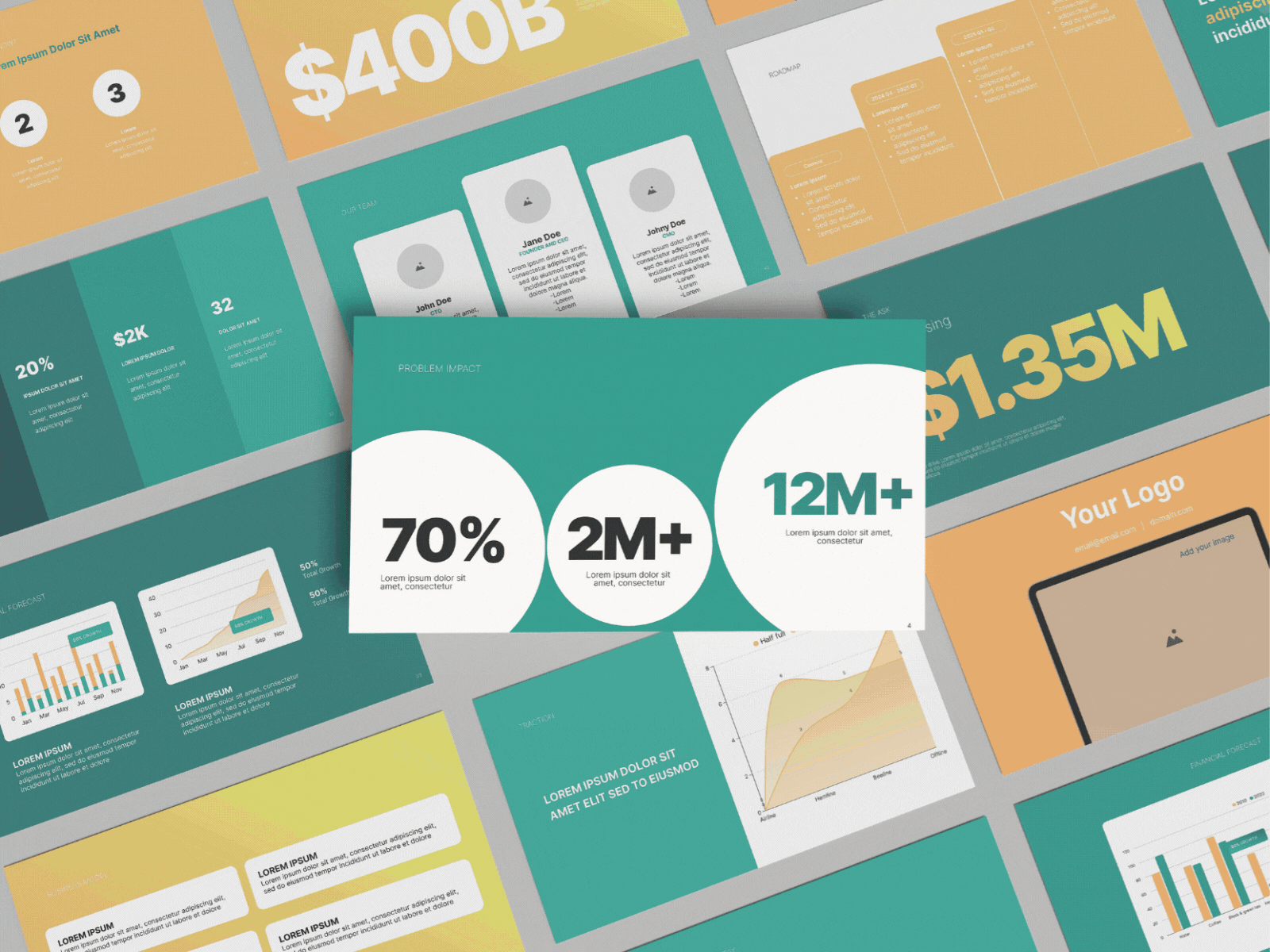 Kiwi: modèle de pitch de pitch gratuitement media 1