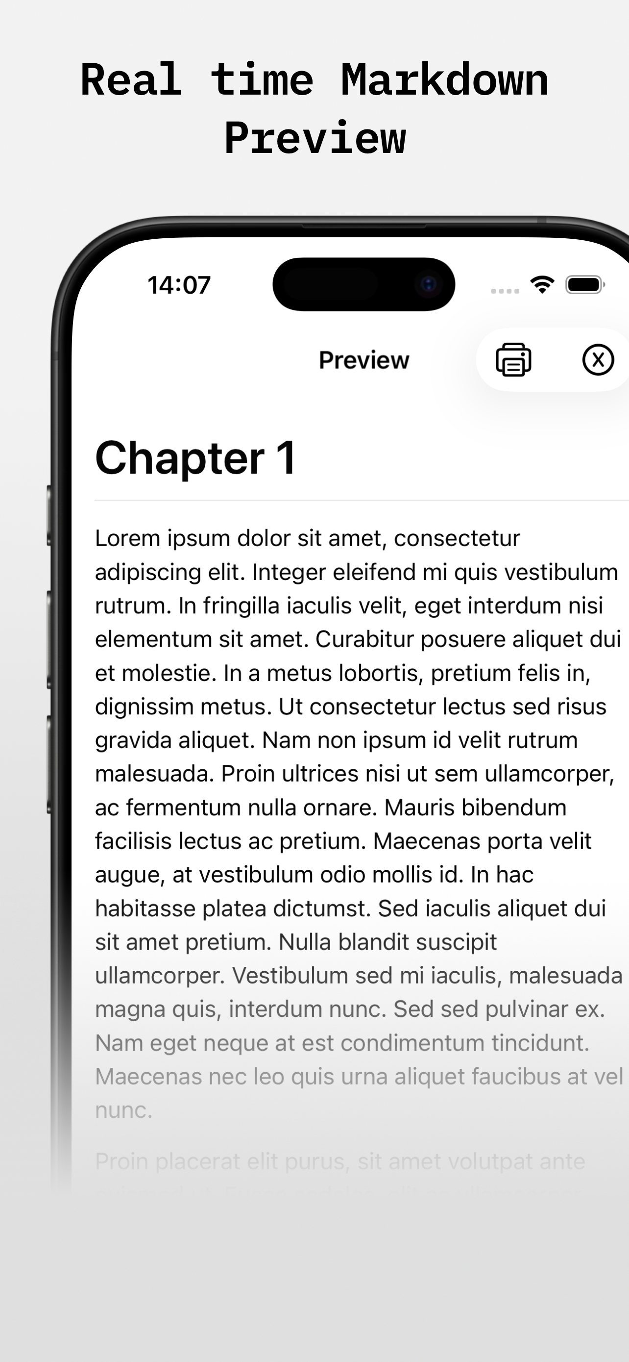 Lettera, Markdown Edit with iCloud Sync gallery image