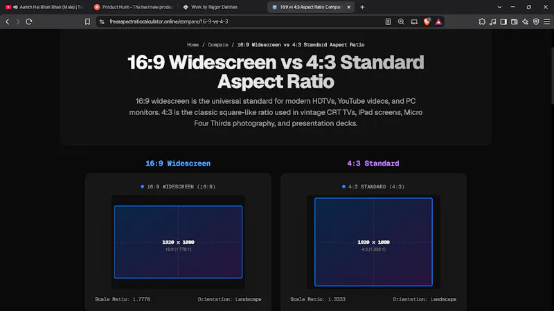 Aspect Ratio Calculator screenshot 3